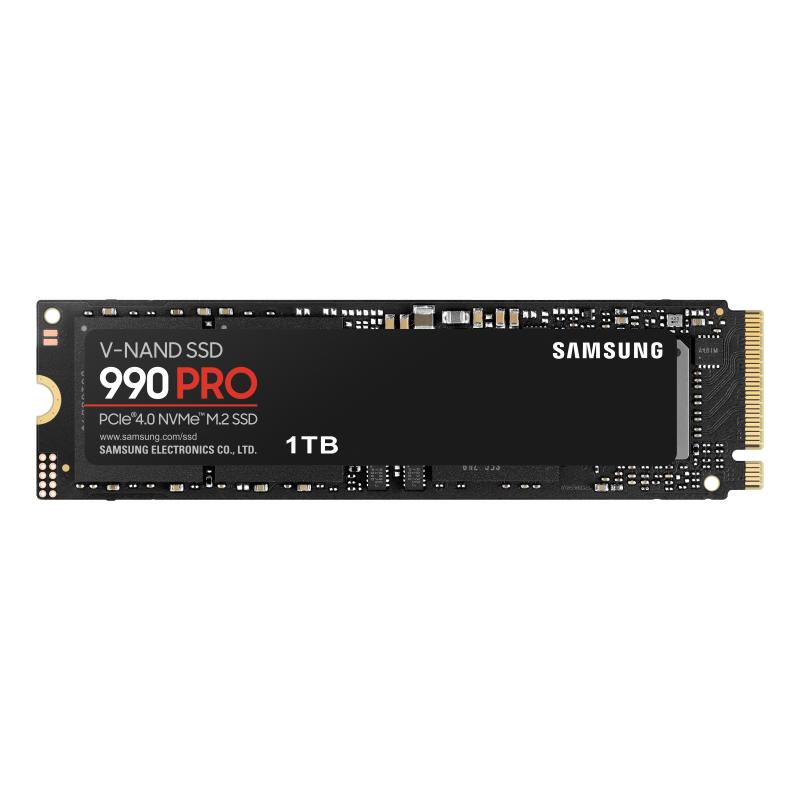 Ssd-solid state disk m.2(2280) nvme2.0 1000gb(1tb) pcie4.0x4 samsung mz-v9p1t0bw ssd990pro read:7450mb/s-write:6900mb/s