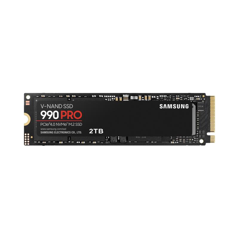 Ssd-solid state disk m.2(2280) nvme2.0 2000gb(2tb) pcie4.0x4 samsung mz-v9p2t0bw ssd990pro read:7450mb/s-write:6900mb/s
