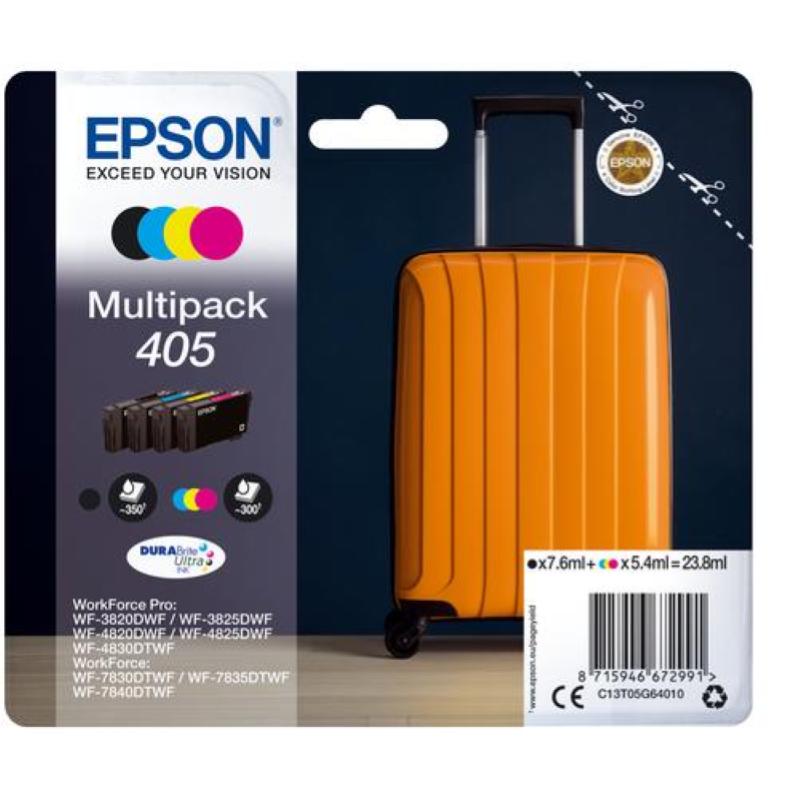 Epson cart multipack 4 colori, n 405 durabrite ultra ink