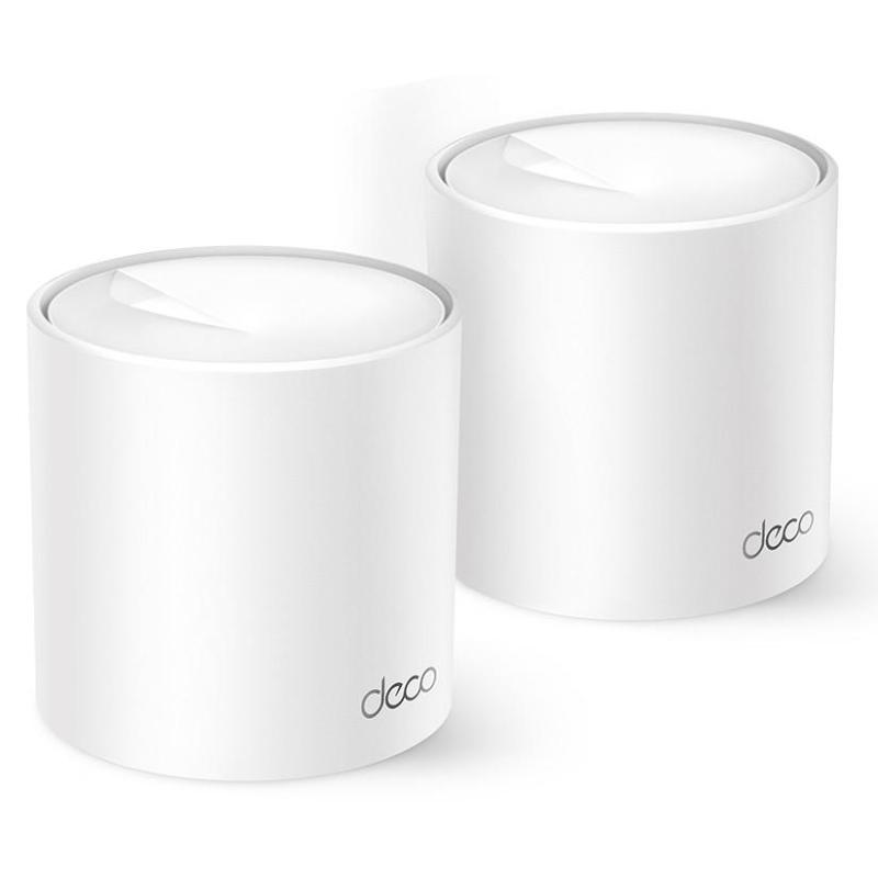 Tp-link deco x10 dual-band (2.4 ghz/5 ghz) wi-fi 6 (802.11ax) bianco 2 interno
