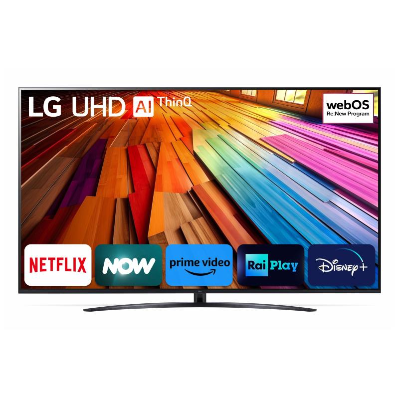Lg uhd 86\`\` serie ut81 86ut81006la, tv 4k, 3 hdmi, smart tv 2024