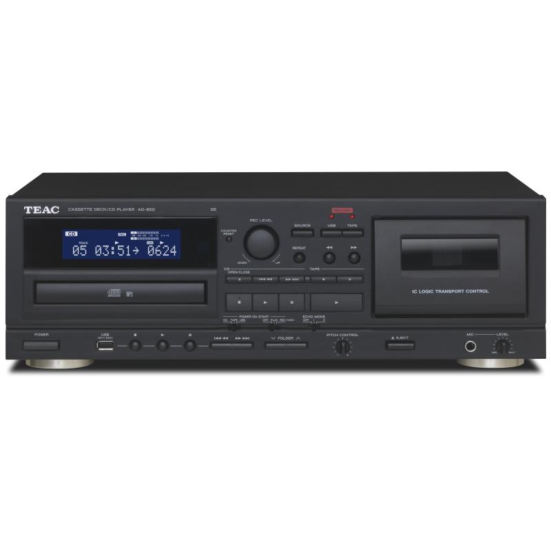 Teac ad-850-se/b lettore cd lettore cd personale nero