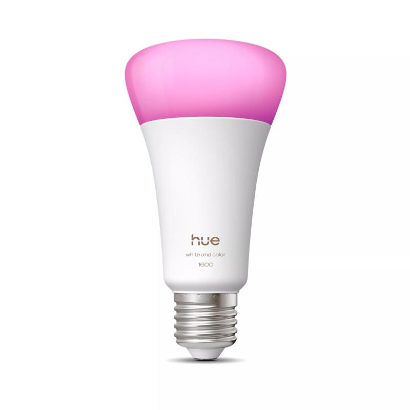 Philips hue white e27 white und color ambiance einzelpack 1600lm 100w