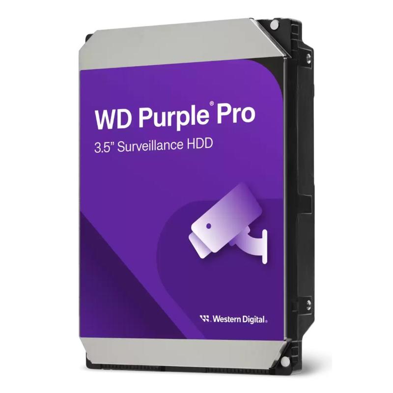 Western digital hd 3,5 12tb 7200rpm 512mb purple pro sata3 videosorveglianza