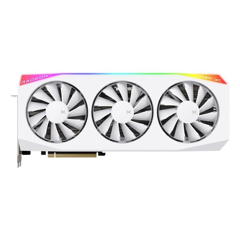 Xfx mercury magnetic air rgb gaming rx 9070 xt oc white grafikkarte 16gb gddr6 dp/hdmi