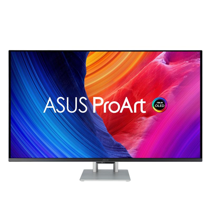 Asus proart oled pa32ucdm monitor pc 80 cm (31.5\) 3840 x 2160 pixel 4k ultra hd qd-oled argento