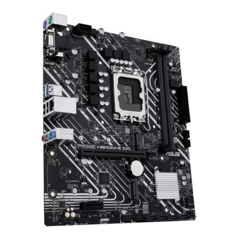 Asus mb h610, prime h610m-e d4, lga 1700, dual m.2 - csm, 90mb19n0-m1eayc