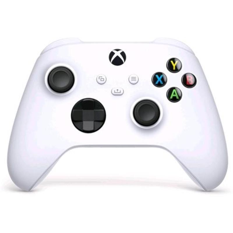 Microsoft xbox series x|s one controller wireless robot white