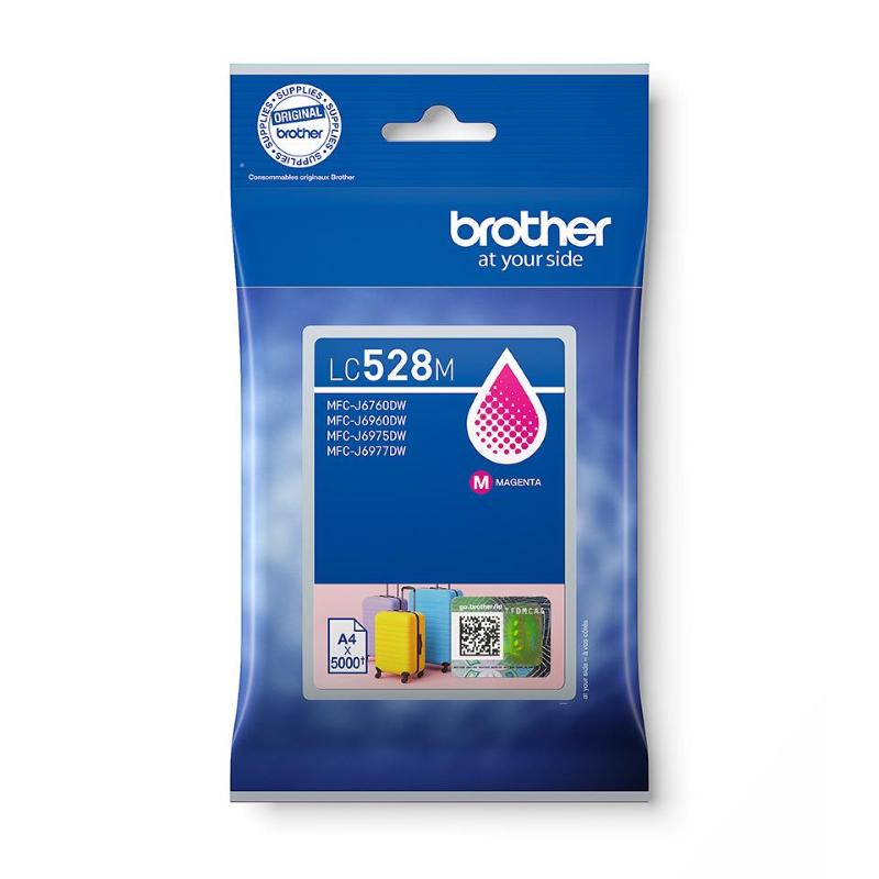 Ink brother lc528m magenta 5kpp x mfcj6760dwre1 mfcj6960dwre1