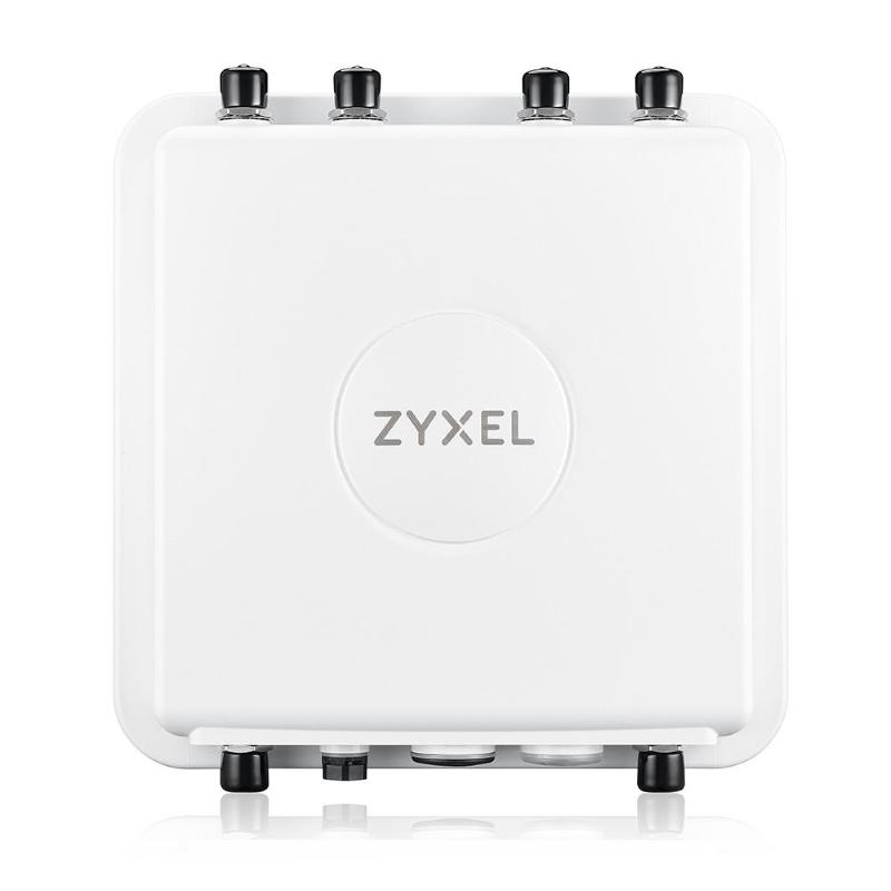 Zyxel access point ax 5375mb, poe, outdoor ip67, 6x connett. n, antenne non incluse