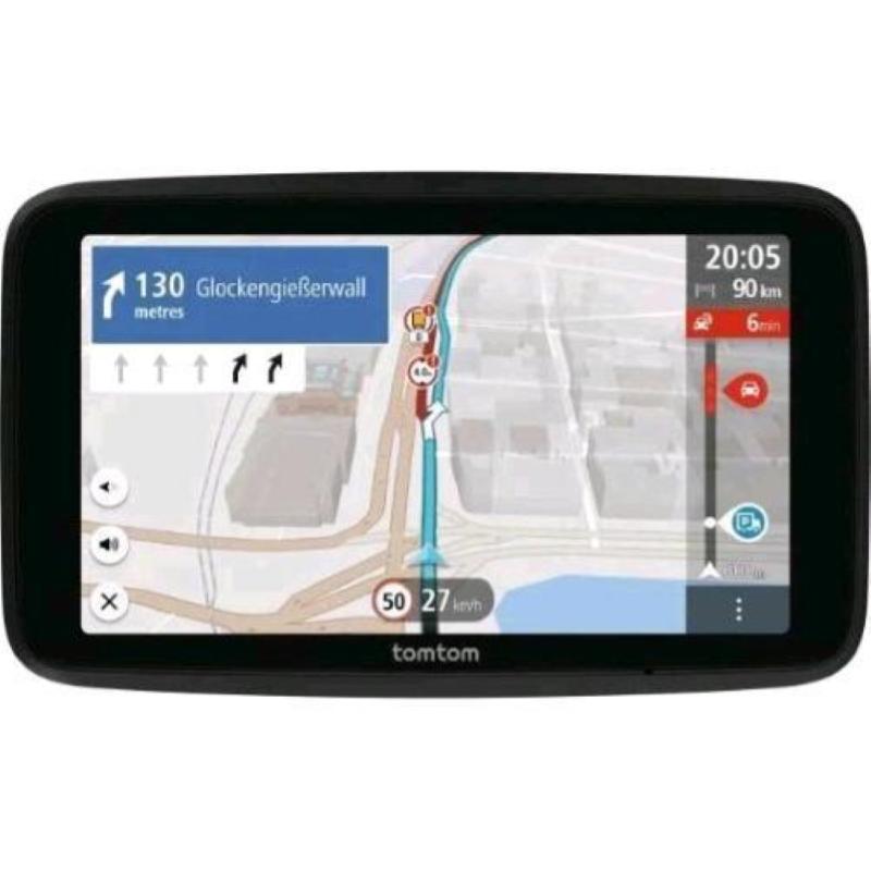 Tom tom go professional 5 2a gen navigatore per auto gps mappe europa, servizi pro