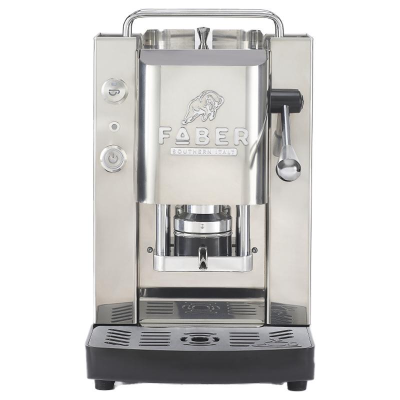 Faber pro total inox essential 3.0 satinato cromo - macchina per caffe`` - elettrovalvola e termostato 95