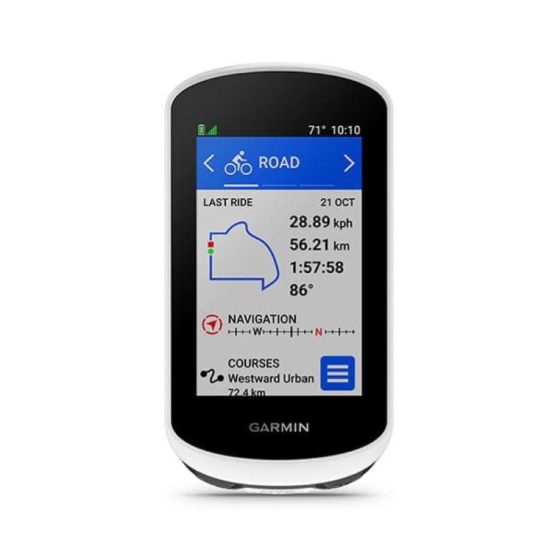 Garmin edge explore 2 7,62 cm (3\) computer da bicicletta wireless nero, bianco