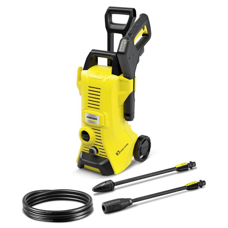 Kärcher k 3 power control idropulitrice verticale elettrico 380 l/h nero, giallo