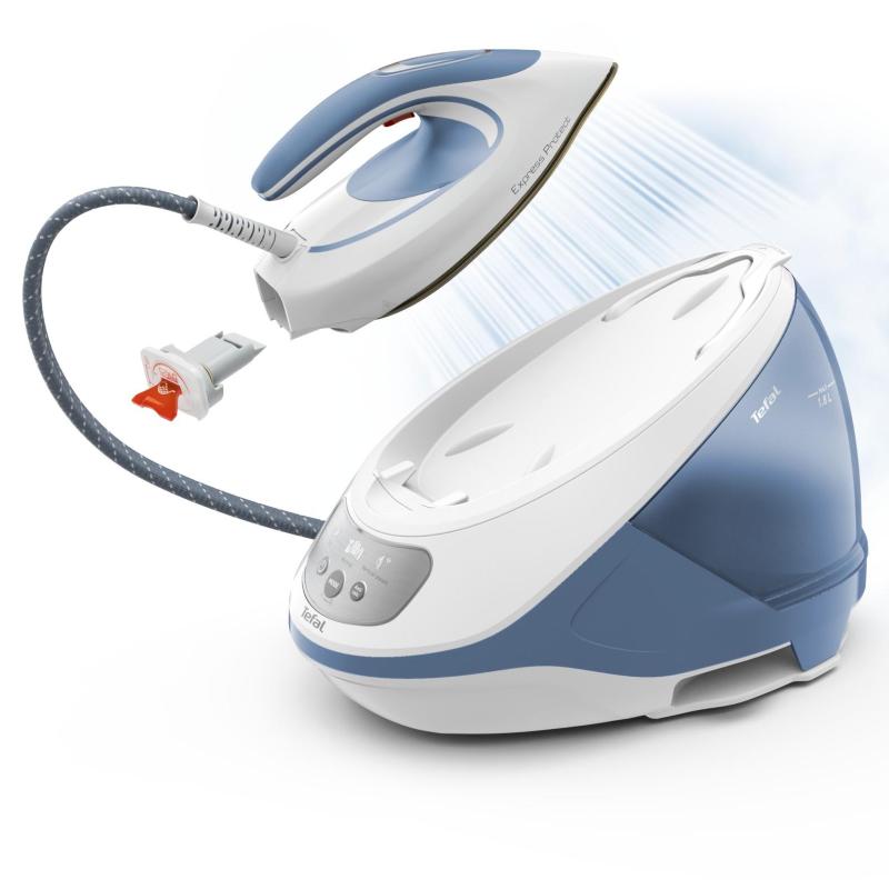 Tefal express protect sv9202 2800 w 1,8 l durilium airglide autoclean soleplate bianco, blu