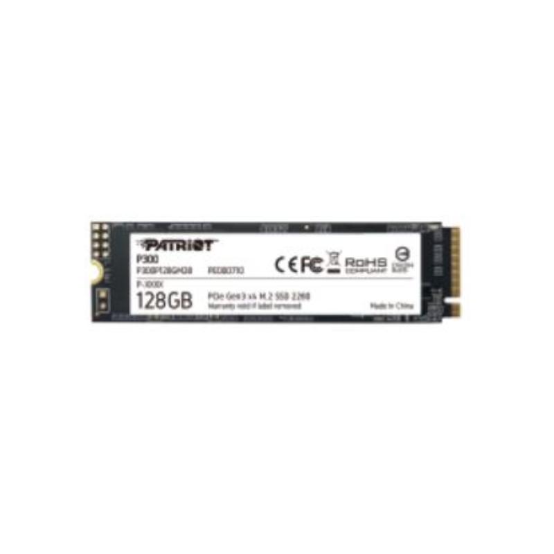Patriot ssd interno p300 128gb m.2 pcie r/w 1600/600 gen 3x4
