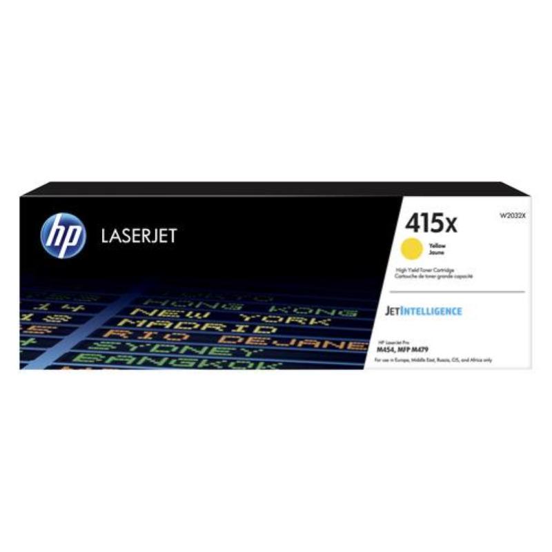 Hp toner 415x, giallo laserjet m454/m479, 6.000 pag hp toner 415x, giallo laserjet m454/m479, 6.000 pa