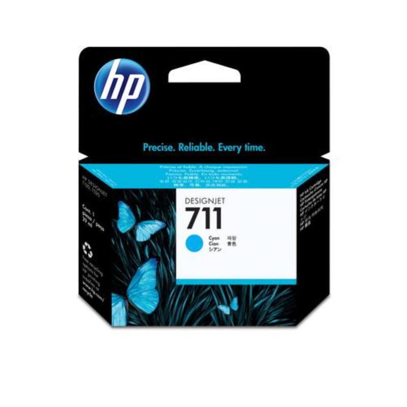 Hp cart ink ciano per plotter t120 - t520 n. 711