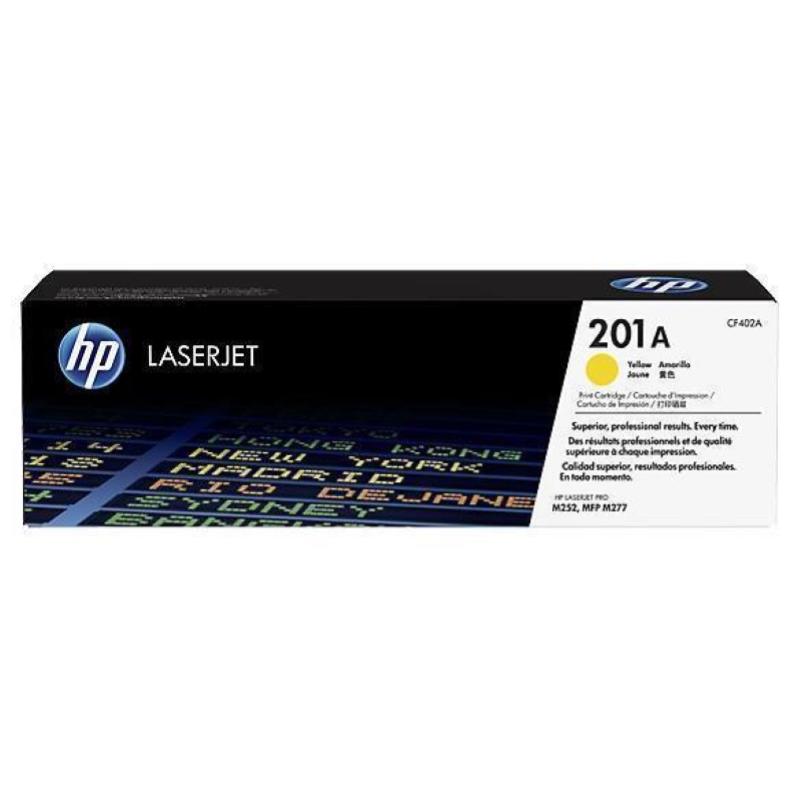 Hp toner giallo 201a per color lj m252 m277