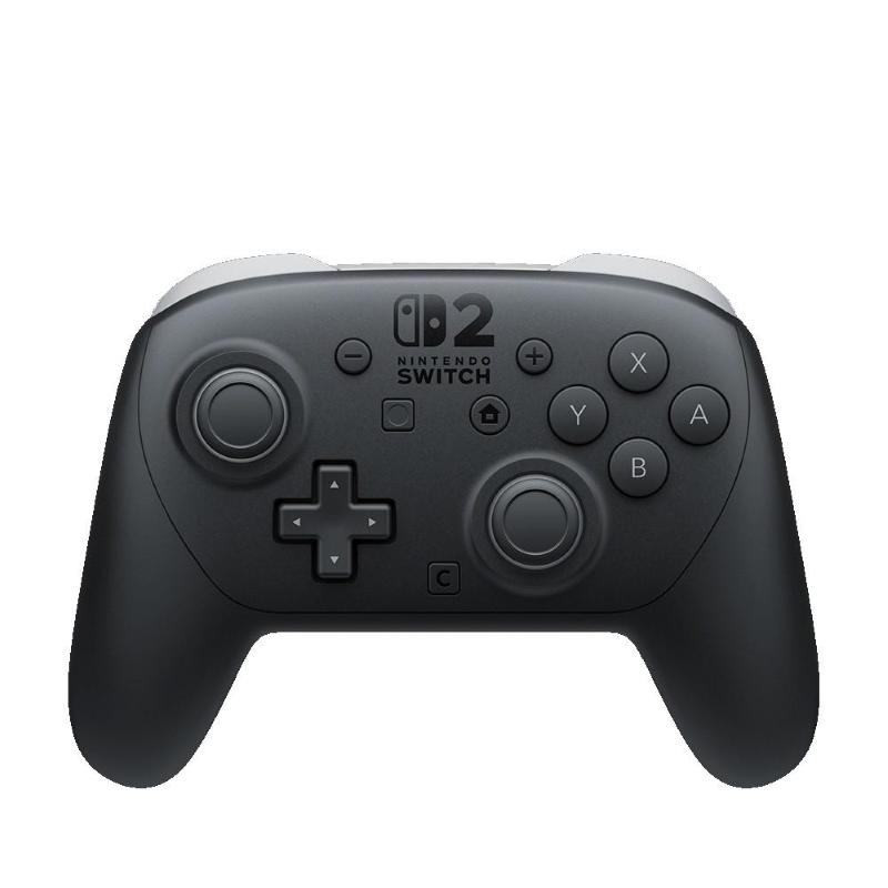Nintendo switch 2 pro controller nero bluetooth gamepad analogico/digitale nintendo switch 2