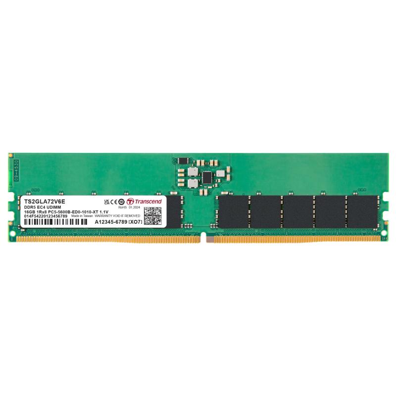 16gb ddr5 5600 ecc-dimm 1rx8 1.1v