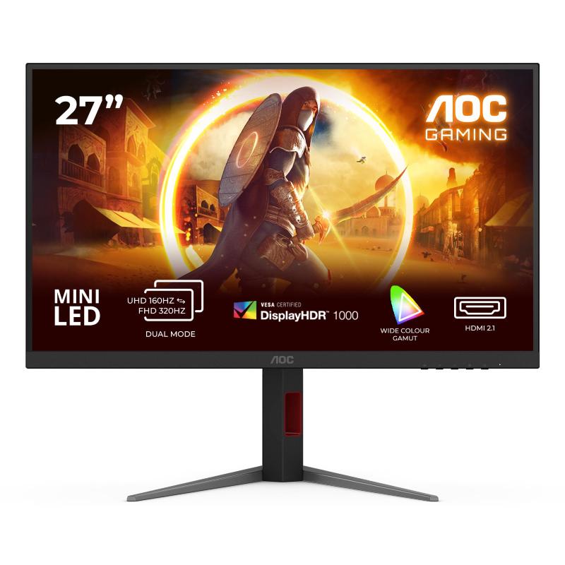 Aoc G4 U27G4XM Monitor PC 27" 4K Ultra HD IPS 160 Hz (Nero)