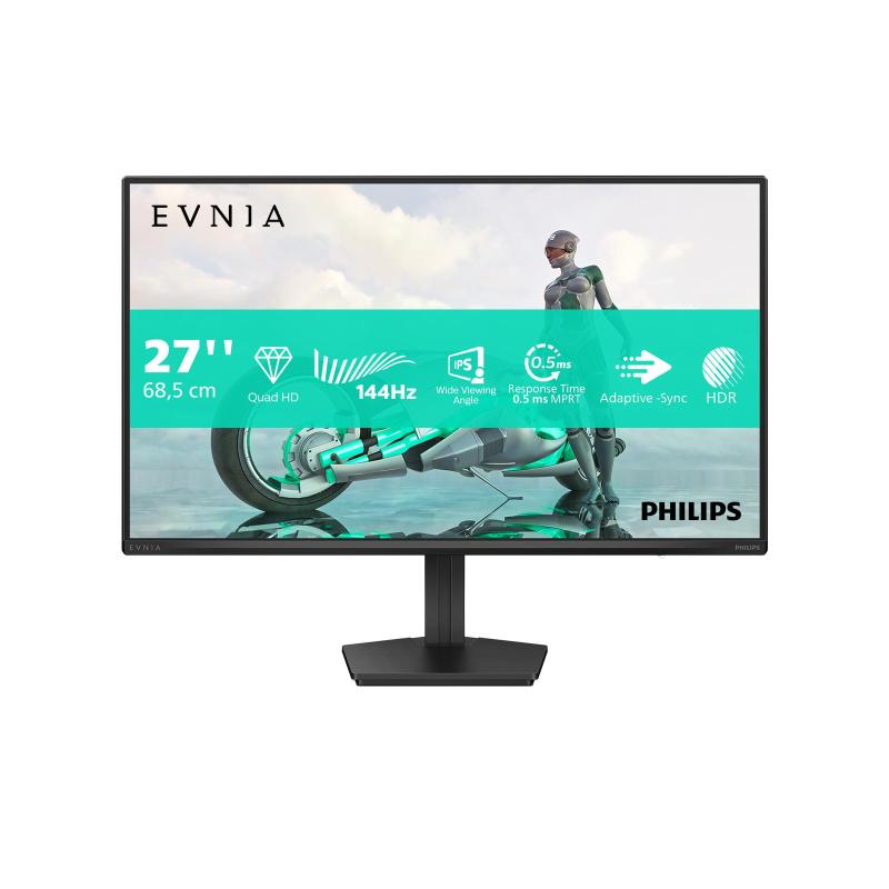 Philips monitor gaming 27 pollici 27M2N3500NF-00 Evnia 27M2N3500NF QHD 2560x1440 IPS 144 Hz 0,5 ms HDR10 Adaptive Sync