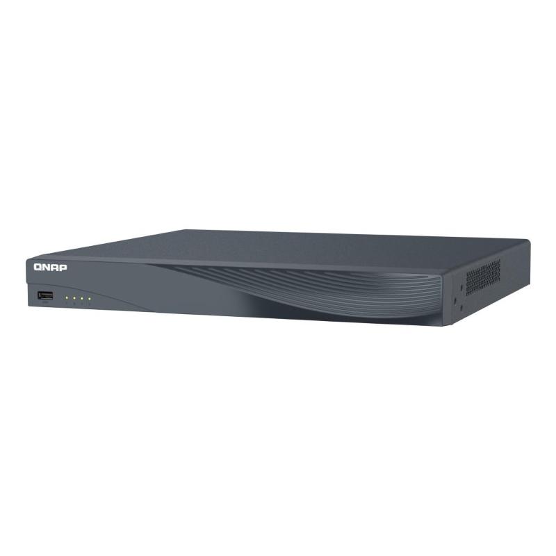 Nvr smart di rete a 16 canali poe+ 2x bay hdd/ssd 4gb ram 1xhdmi arm quad-core cortex-a55