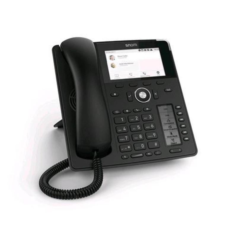 Telefono snom d785 telefono ip da tavolo nero