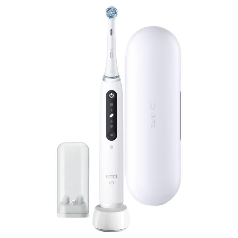 Oral-b io series 5 adulto spazzolino rotante-oscillante bianco