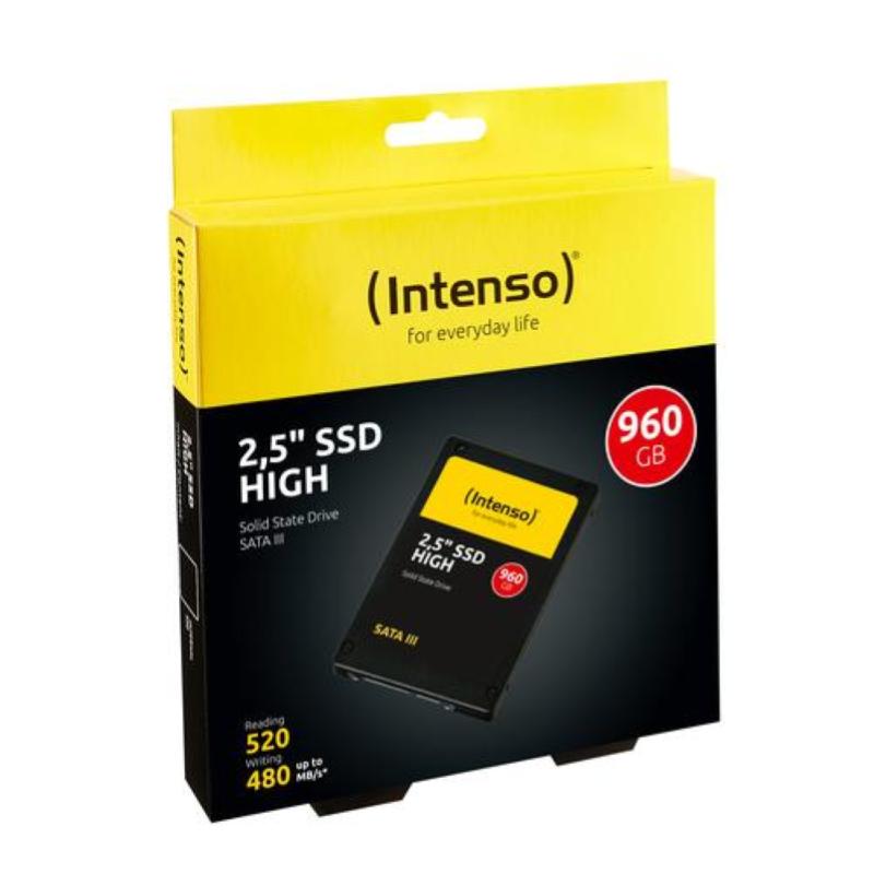 Intenso ssd interno high 960gb 2,5 sata 6gb/s r/w 520/480