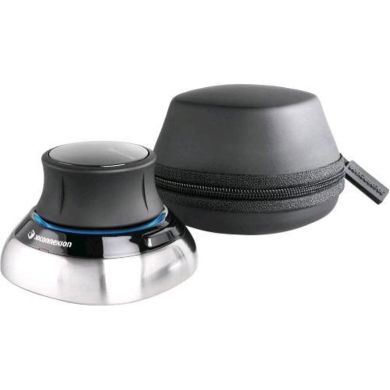 3dconnexion spacemouse mouse 3d rf wireless + bluetooth + usb type-a 6dof
