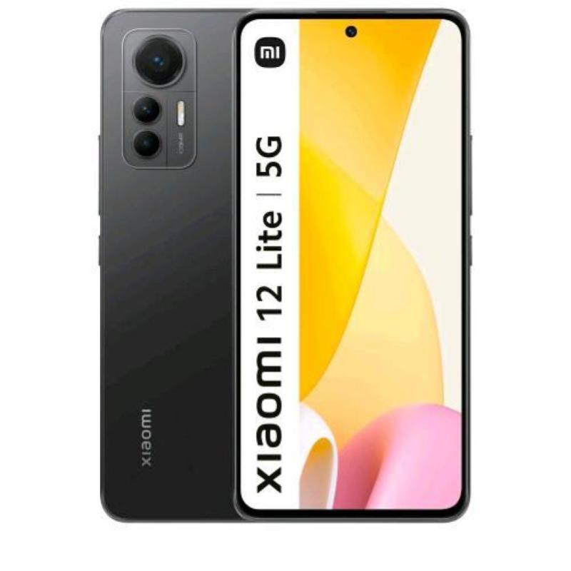 Xiaomi 12 lite 5g dual sim 6.55 octa core 128gb ram 8gb 5g italia black