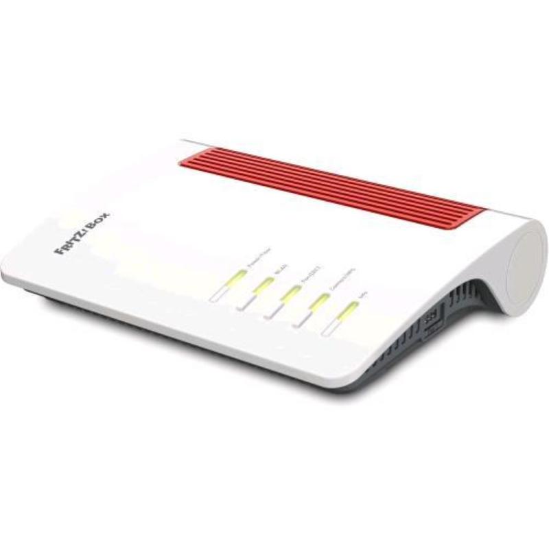 Fritz Box 5690 International Router Wi-Fi 7 448 Mbps 4 Porte (Bianco)