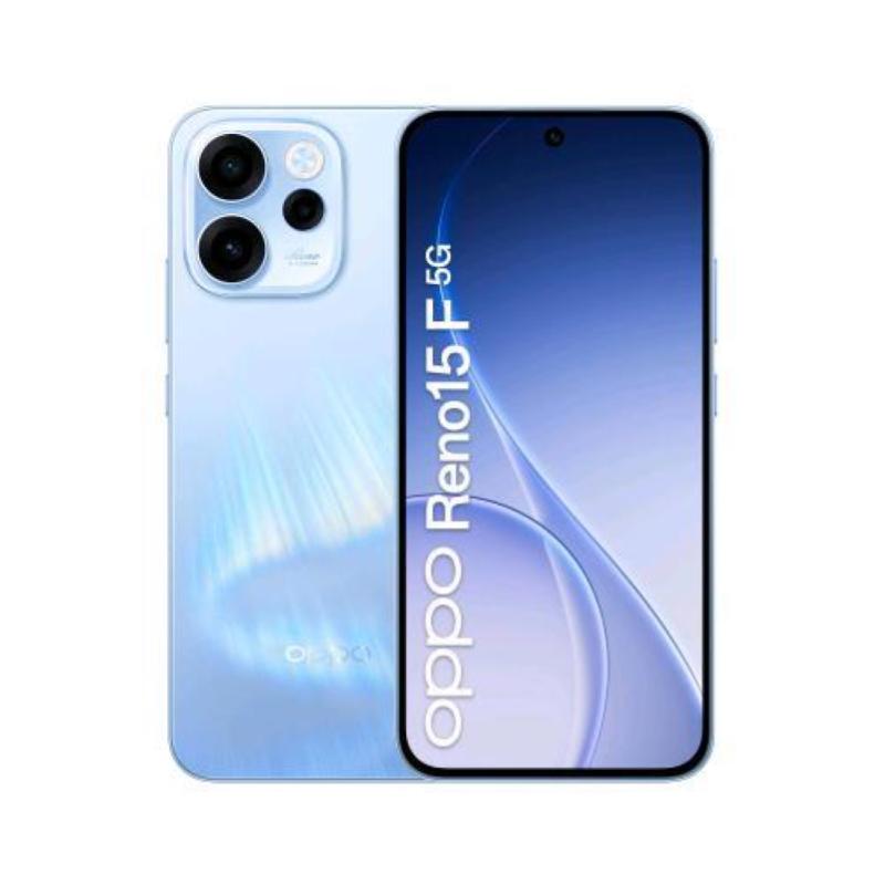 Oppo reno15f 5g dual sim ai 6.57 octa core 256gb ram 8gb 5g italia aurora blue