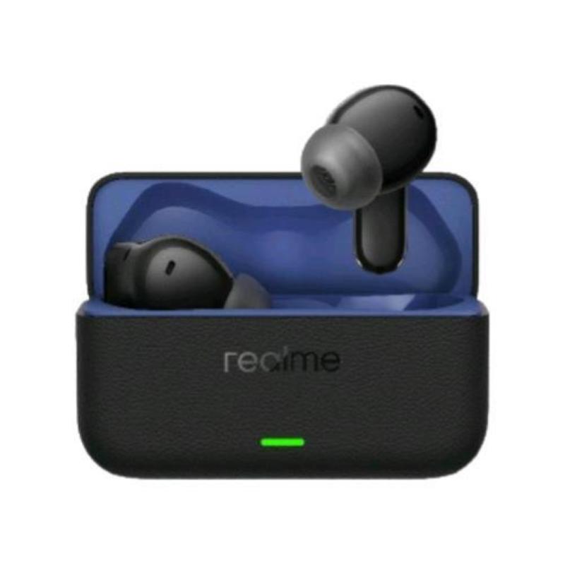 Realme t500 pro ear-buds wireless auricolari bluetooth cancellazione attiva del rumore 50db audio hi-res ip55 liquor chocolate