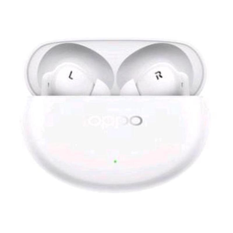 Oppo enco air 4 pro auricolari true wireless bluetooth 5.4 driver in titanio da 12.4mm cancellazione del rumore ai controlli touch moonlight white