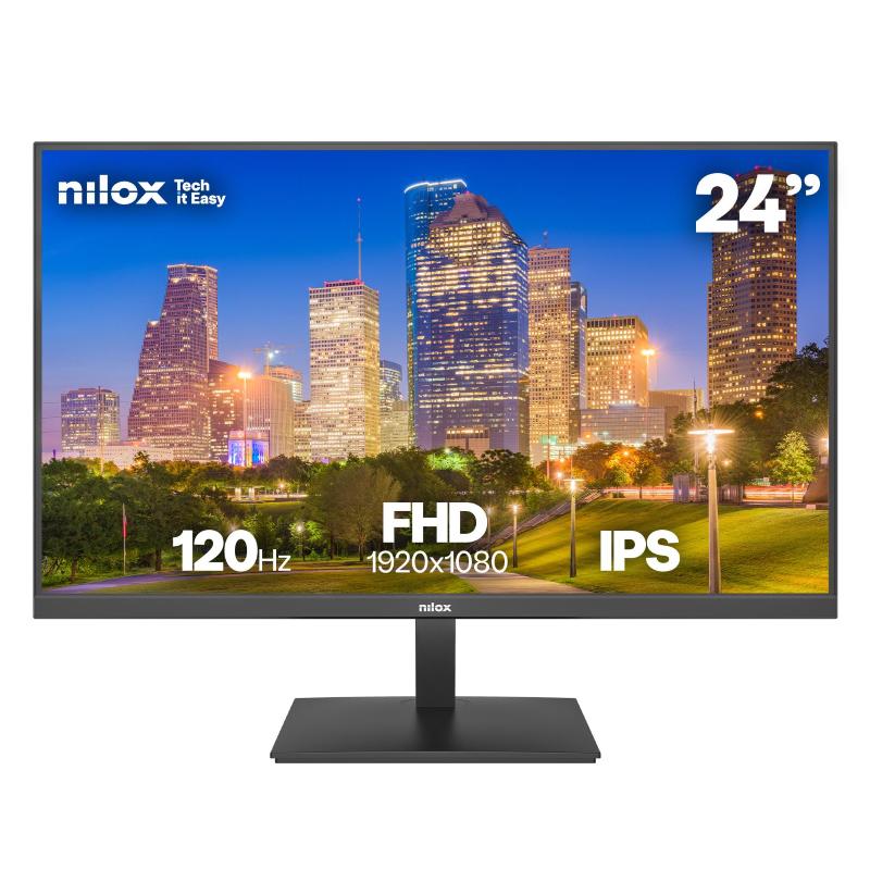 Nilox Monitor 24 Ips 120 Hz Hdmi Dp FHD 4 Ms NXM24FHD1204