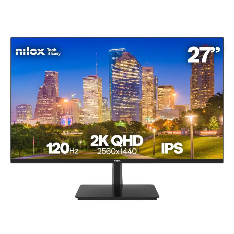Nilox Monitor 27 Ips 120 Hz Hdmi Dp 2K 4 Ms NXM272K1204