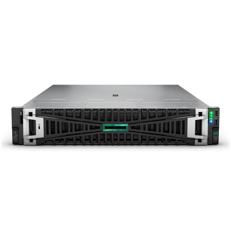 Proliant dl385 gen11 9124 3.0ghz 16c 64gb-r 8sff mr408i-o 2x480gb sata ssd 2x1000w ps eu server