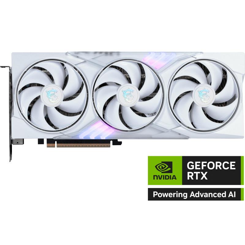 Msi Bianco Geforce Rtx 5060 Ti Gaming Trio Oc White (16 Gb, Gddr7), Scheda Grafica, - Immagine 6