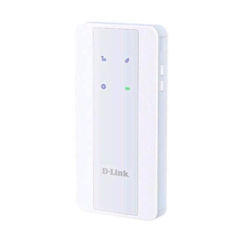 D-link f518 5g hotspot mobile 5g nr ax1800 wi-fi 6 dual band router 5g portatile con funzione power bank 8.000mah sicurezza wpa3 fino a 16 dispositivi bianco
