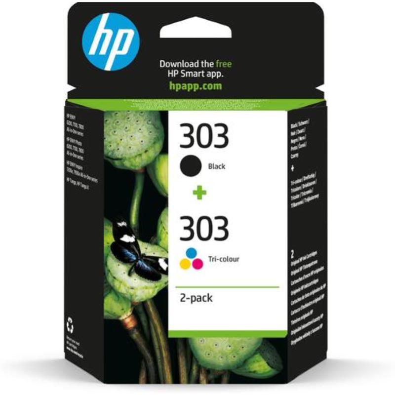 Hp ink 3ym92ae cyan/magenta/yellow + nero 4 + 4 ml
