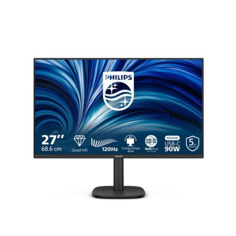 Philips 27B2U3601 Monitor PC 27" Quad HD IPS 120 Hz (Nero)