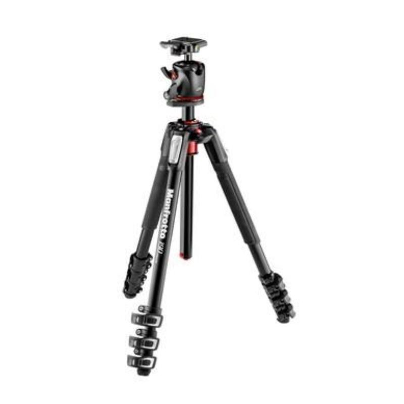 Manfrotto mk190xpro4-bhq2 treppiede fotocamere digitali/film 3 gamba/gambe nero