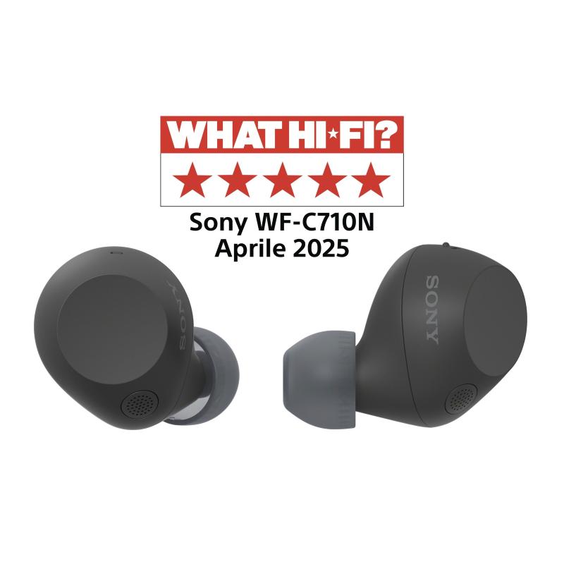 Sony Nero Wfc710nb.ce7 Cuffia E Auricolare True Wireless Stereo (Tws) In-Ear Musica E Chiamate Usb Tipo-C Bluetooth - Immagine 6