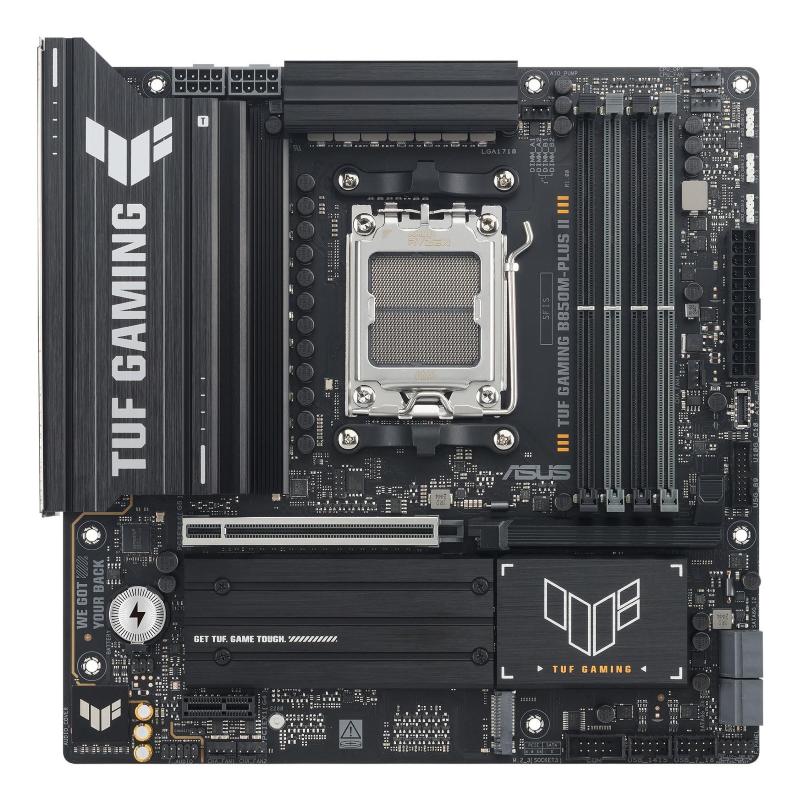 Asus tuf gaming b850m-plus ii amd b850 socket am5 micro atx