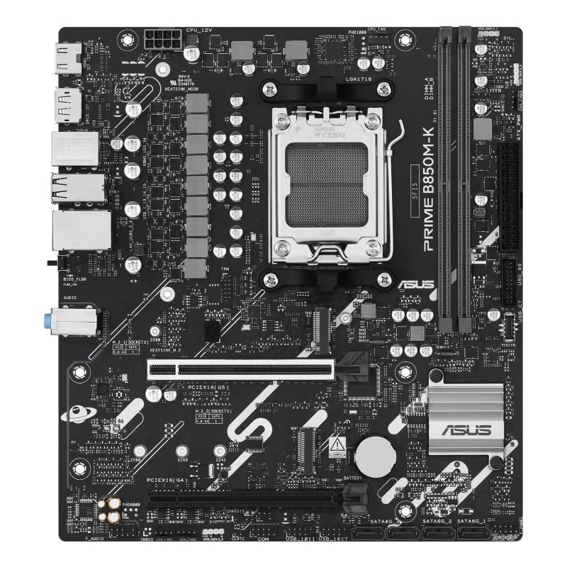 Asus prime b850m-k amd b850 socket am5 micro atx