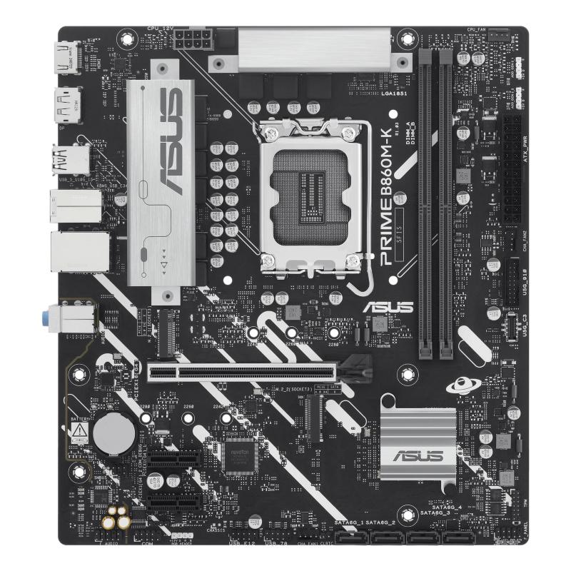 Asus prime b860m-k intel b860 lga 1851 (socket v1) micro atx