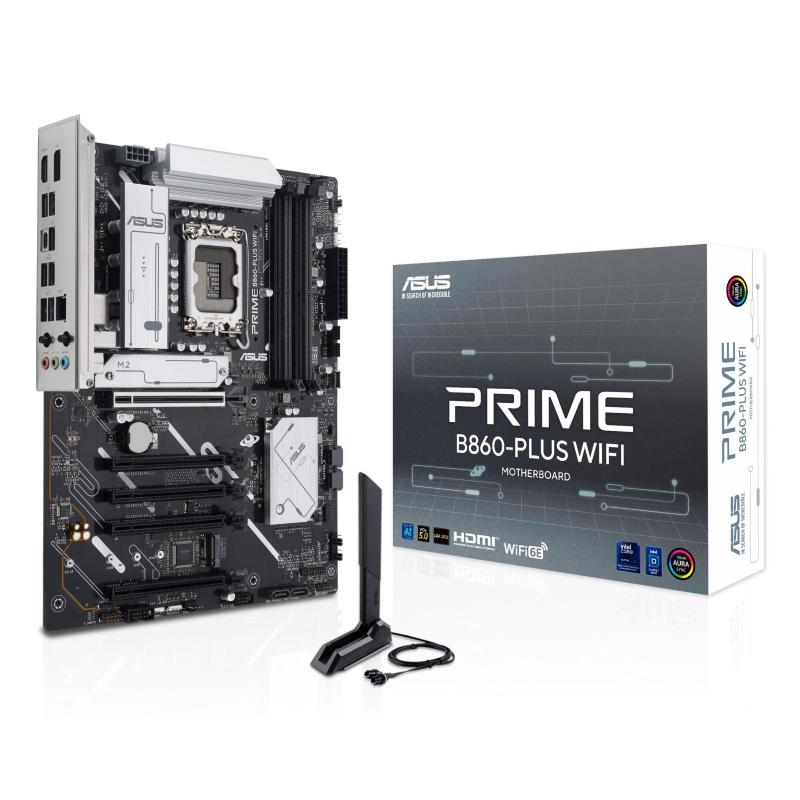 Asus prime b860-plus wifi intel b860 lga 1851 (socket v1) atx